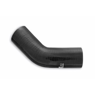 Silicone elbow 45' 89mm Black
