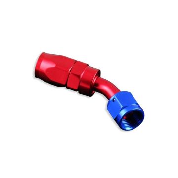 Swivel hose fitting FMIC.EU AN10 45' Viton red