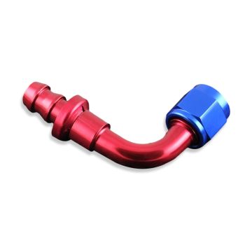 Spitze 90' AN6 Push-On Rot