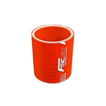 Straight silicone Coupler 16mm Orange 25cm