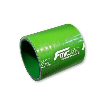 Straight silicone Coupler 35mm Green 5cm