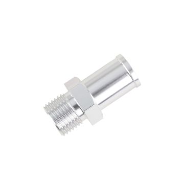 Aluminum Adapter Fitting M12x1.5 to 10mm Push-On Hose Barb