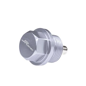 JRspec Magnetic Oil drain Sump Pan Plug Bolt M12x1.5 BMW, Chrysler, Mercedes Silver