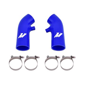 Mishimoto MMHOSE-370Z-09AIBL Silicone Induction Hose 09-20 for Nissan 370Z Blue