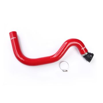 Mishimoto MMHOSE-MUS8-15URD Silicone Upper Rad Hose for Ford Mustang GT 15-17 Red