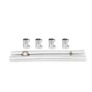 Mishimoto MMEXH-MUS8-15HP H-Pipe for Ford Mustang GT 15+