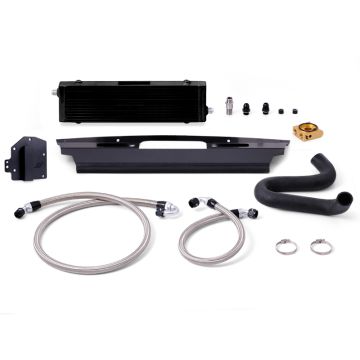 Mishimoto MMOC-MUS8-15TBKRHD Thermostatic Oil Cooler Kit for Ford Mustang GT RHD 15-17 Black
