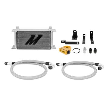 Mishimoto MMOC-S2K-00T Thermostatic Oil Cooler Kit for Honda S00 00-09 Silver