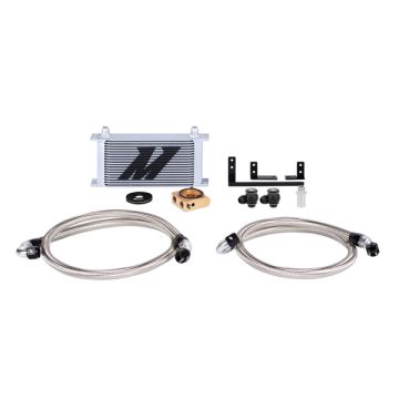 Mishimoto MMOC-MIA-16T Thermostatic Oil Cooler Kit for Mazda Miata 16+ Silver