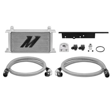 Mishimoto MMOC-350Z-03 Oil Cooler Kit for Nissan 350Z 03-09 Silver