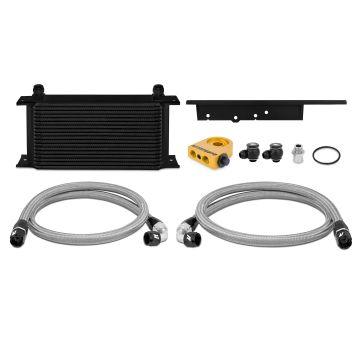 Mishimoto MMOC-350Z-03TBK Thermostatic Oil Cooler Kit for Nissan 350Z 03-09 Black