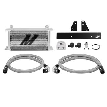 Mishimoto MMOC-370Z-09 Oil Cooler Kit for Nissan 370Z 09+ Silver