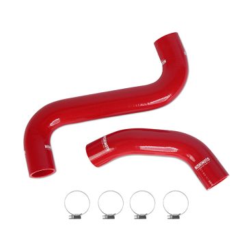 Mishimoto MMHOSE-WRX-01RD Silicone Radiator Hose Kit for Subaru Impreza WRX/STI 02-07 Red