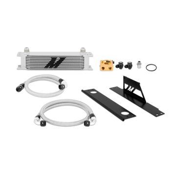 Mishimoto MMOC-WRX-01T Thermostatic Oil Cooler Kit for Subaru Impreza WRX 01-05 Silver