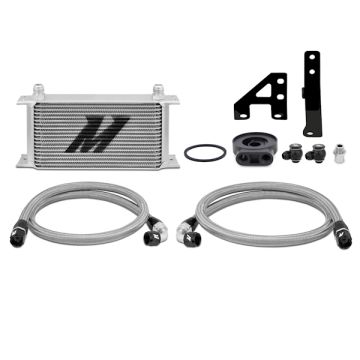 Mishimoto MMOC-WRX-15 Oil Cooler Kit for Subaru WRX 15-21 Silver
