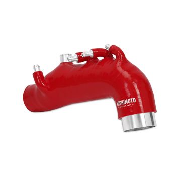 Mishimoto MMHOSE-SUB-08IHRD Silicone Induction Hose for Subaru WRX 08-14 Red