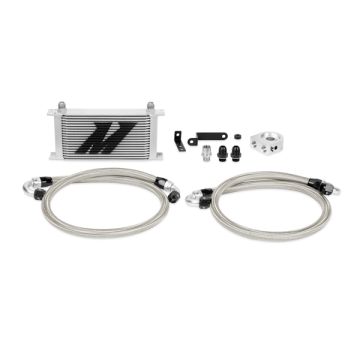Mishimoto MMOC-STI-08 Oil Cooler Kit for Subaru WRX STI 08-14 Silver