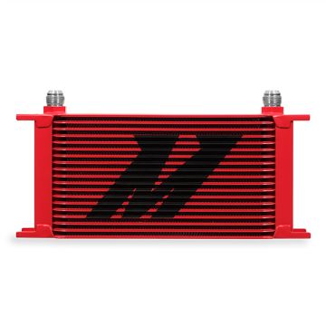 Mishimoto MMOC-19RD Universal 19-Row Oil Cooler Red