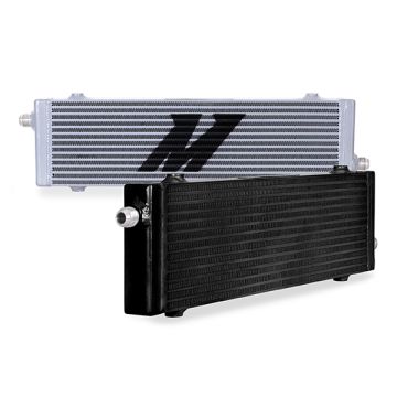 Mishimoto MMOC-SP-LBK Universal Cross Flow Bar & Plate Oil Cooler Large Black