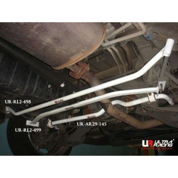 Rear Lower Bar (498) Ultra Racing for Nissan Elgrand (E51) 3.5 V6 4WD 02-10