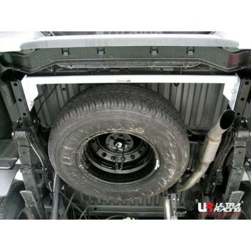 Rear Lower Bar (875) Ultra Racing for Nissan Navara (D40) 2.5 4WD 04-17