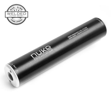 Nuke Performance Fuel Filter PF200 10 micron AN-10 - Welded stainless steel element