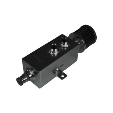 Oil catch tank JRspec model 09 Black 20mm