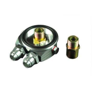 Oil sandwich plate for oil cooler M18