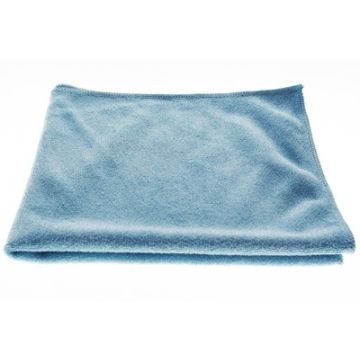 POORBOY'S WORLD Large Velvet Smooth Glass Blue 50x90cm