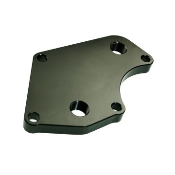 Oil cooler relocator for Audi 2.5 TFSI