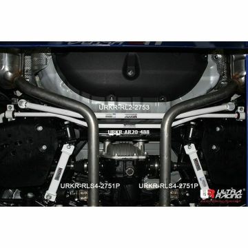 Rear Lower Bar Ultra Racing for Hyundai Genesis (DH) 3.8 V6 15-16 (4WD)