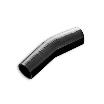 Silicone Reducer elbow 23' 16/25mm Black