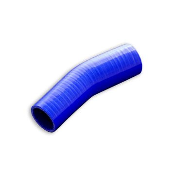 Silicone Reducer elbow 23' 54/70mm Blue