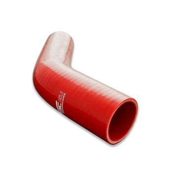 Silicone reducer elbow 45' 22/35mm Red