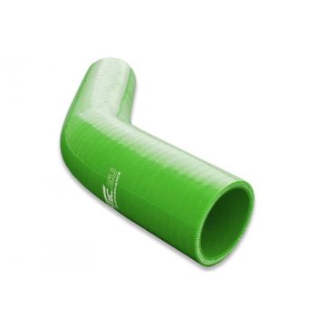 Silicone reducer elbow 45' 70/83mm Green