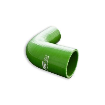 Silicone Reducer elbow 90' 25/32mm Green