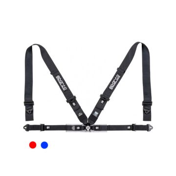 Sparco Sedan Gurtzeug 4-Punkt Blau FIA Genehmigt