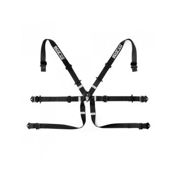 Sparco Gurtzeug 6-Punkte 2" Formel Schwarz FIA Genehmigt 8853-2016