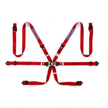 Sparco Martini Racing Gurtzeug Rot FIA Approved 8853-2016