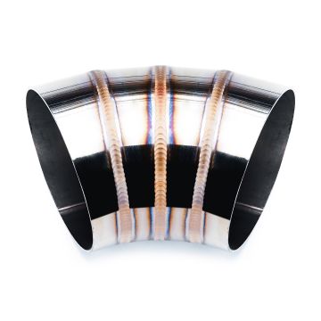 Spawane kolanko nierdzewne 45' 57mm welding porn