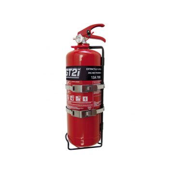 Mechanischer Handfeuerlöscher aus Stahl 2kg Pulver