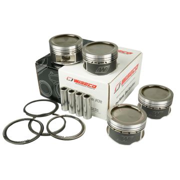 Tłoki silnika Wiseco, Mitsubishi Eclipse / Eagle Talon 4G63 7-bolt 93-01 (with 100mm 4G64 Stroker Crank) 86.00mm, +1.0mm Compression Ratio 8.7