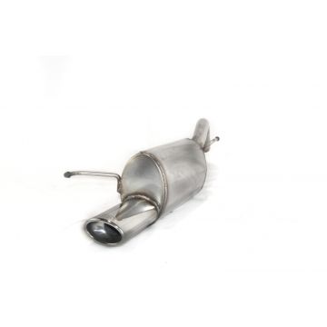 Sport muffler exhaust for OPEL ADAM 2013 HATCHBACK