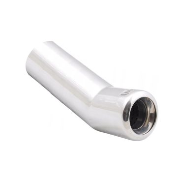 Universal Exhaust Tail Pipe Muffler Tip round 80mm lenght 250mm