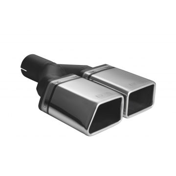 Universal Exhaust Tail Pipe Muffler Tip special 86×54mm lenght 200mm mounting diameter 50mm