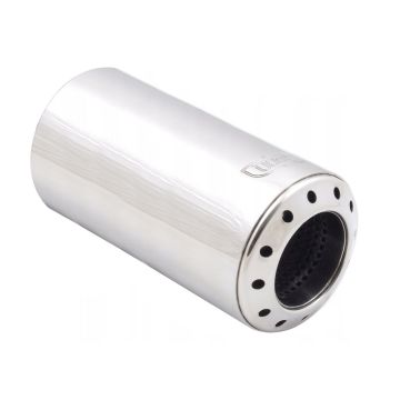 Universal Exhaust Tail Pipe Muffler Tip round 100mm lenght 200mm