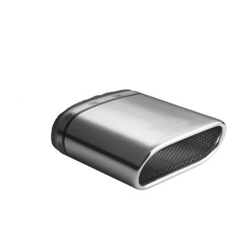 Universal Exhaust Tail Pipe Muffler Tip oval 167×60mm lenght 200mm