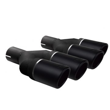 Universal Exhaust Tail Pipe Muffler Tip round 70mm lenght 200/180mm mounting diameter 50mm