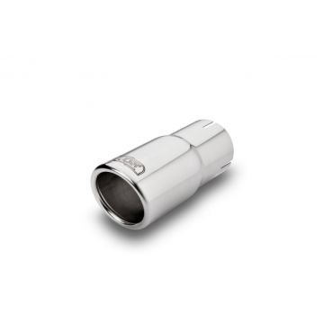 Universal Exhaust Tail Pipe Muffler Tip round 70mm lenght 120mm mounting diameter 50mm