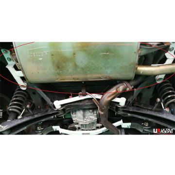 Rear Lower Bar (3390) Ultra Racing for Mitsubishi ASX 2.0 2WD/4WD FL 13+